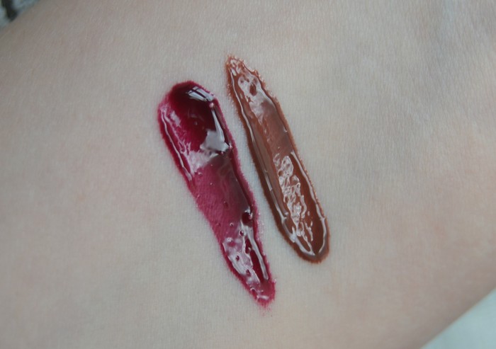 Nyx Butter Gloss BLG22 Devil96;s food cake, BLG17 Ginger Snap