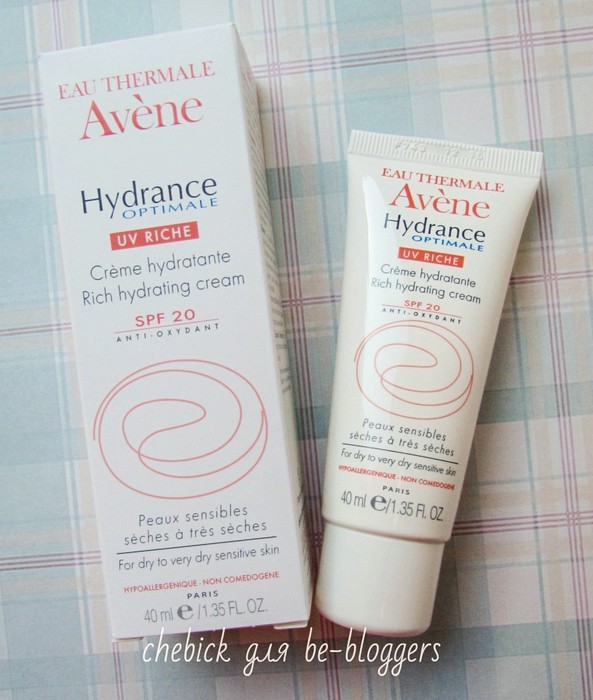 Avene Hydrance Optimale Uv Riche SPF20 1