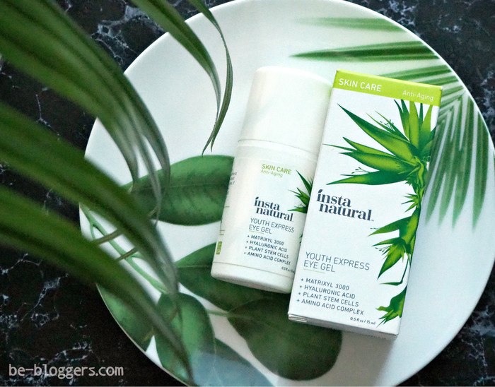 Гель для кожи вокруг глаз InstaNatural, Youth Express Eye Gel, Anti-Aging, отзыв