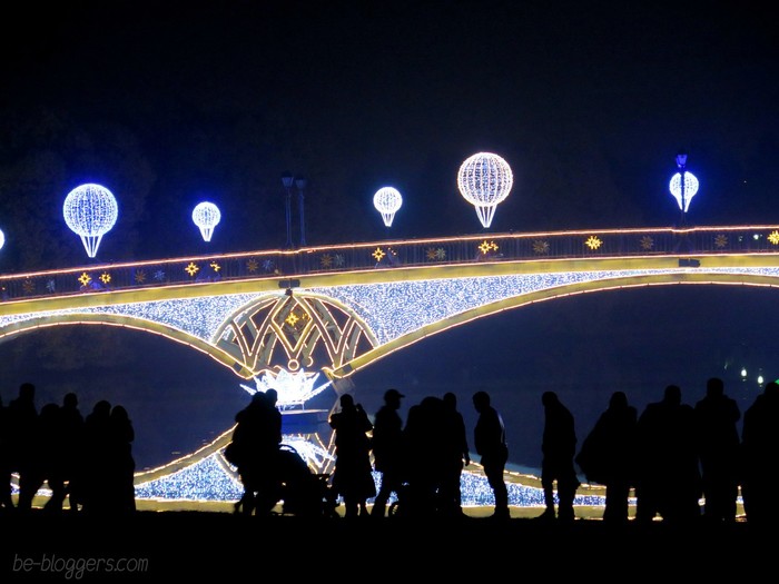 Москва фото, новогодняя иллюминация Москва, украшение Москвы 