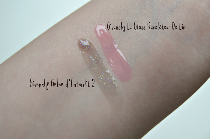 Givenchy Le Gloss Revelateur De Liv; Givenchy Gelee d’Interdit №2