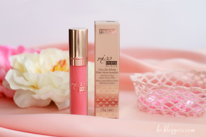 Блеск для губ Pupa Pink Muse Miss Pupa Gloss 208 Romantic Pink - свотчи, отзыв