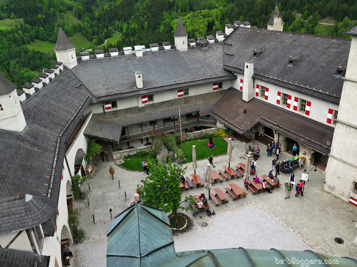 Замок Хоэнверфен (Hohenwerfen), отзыв, фото, австрийские средневековые замки