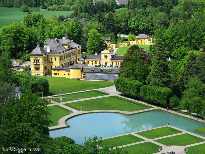 Хельбрунн (Schloss Hellbrunn), резиденция, Зальцбург, фото