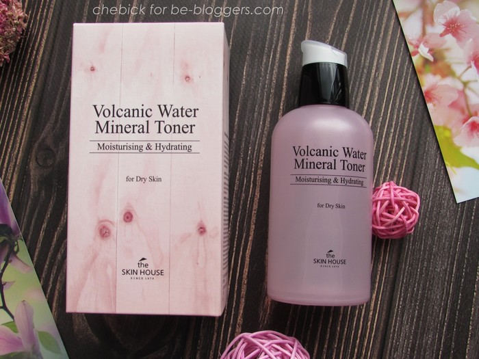 volcanic water mineral toner от the skin house: обзор